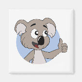 Koala-Cartoon-Magnet Magnet (Vorne)