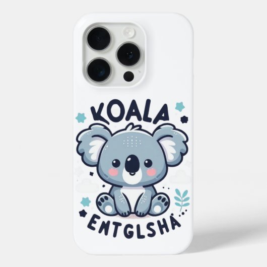 Koala Charm Case-Mate iPhone Hülle (Rückseite)
