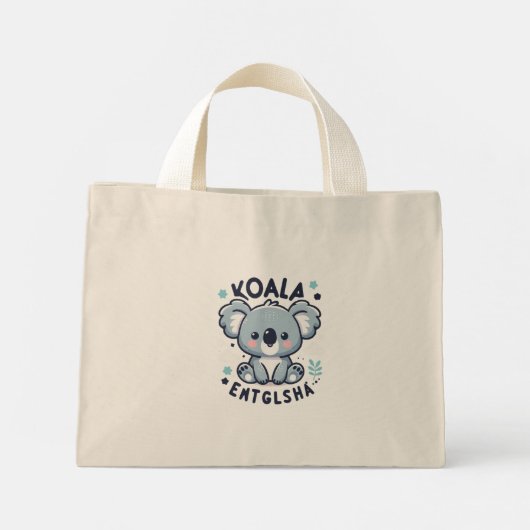 Koala Charm Mini Stoffbeutel (Rückseite)
