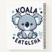 Koala Charm Notizblock (Rückseite)