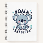Koala Charm Notizblock (Vorderseite)