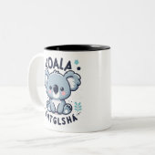 Koala Charm Zweifarbige Tasse (Vorderseite Links)