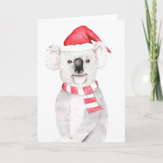 Koala Christmas Card Feiertagskarte