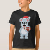 Koala Christmas Football T-Shirt (Vorderseite)
