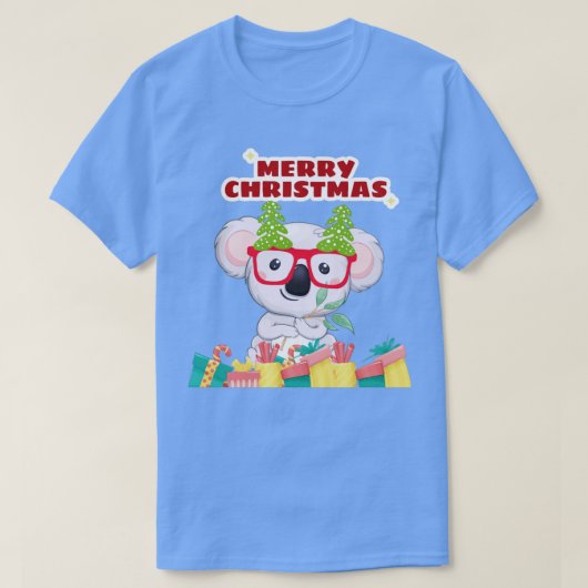 Koala Christmas T-Shirt (Design vorne)
