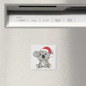 Koala Christmas Winter Animals Koalas Magnet (In Situ (Geschirrspüler))