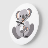 KOALA - Clock Große Wanduhr (Winkel)