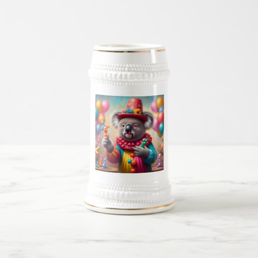 Koala Clown Bierglas (Mittel)