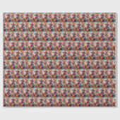 Koala Clown Geschenkpapier (Flach)