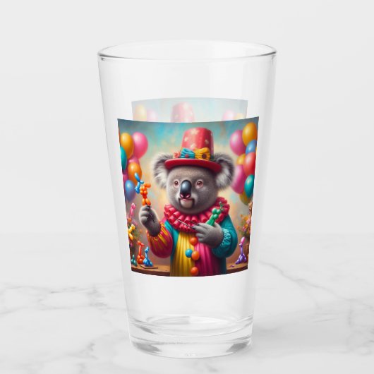 Koala Clown Glas (Vorderseite)
