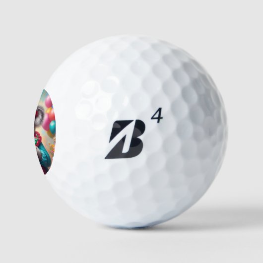 Koala Clown Golfball (Logo)