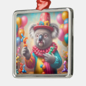Koala Clown Ornament Aus Metall (Links)