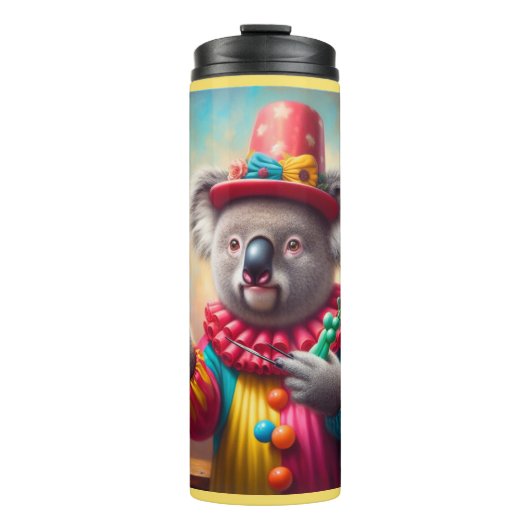 Koala Clown Thermosbecher (Vorderseite)