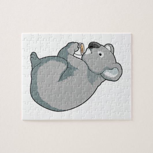 Koala Coffee Cup Puzzle (Horizontal)