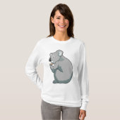 Koala Coffee Cup T-Shirt (Vorne ganz)