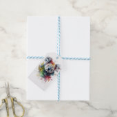 Koala Colorido: una ilustración vibrante Geschenkanhänger (Mit Garn)