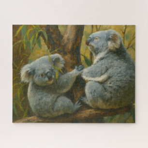 Koala Companies - Realistisches Naturschutzparadie Puzzle