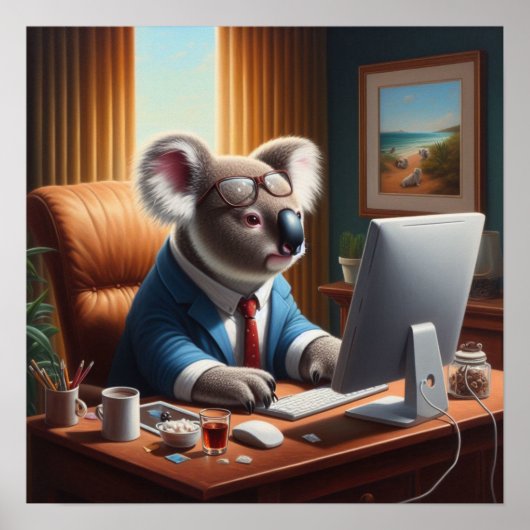 Koala Computer Poster (Vorne)