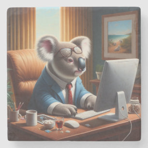 Koala Computer Steinuntersetzer