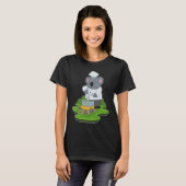 Koala Cook Kochtopf Kochen T-Shirt (Vorne ganz)