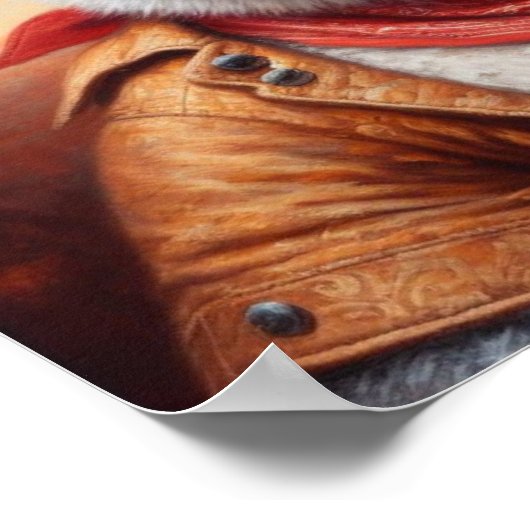 Koala Cowboy Poster (Ecke)