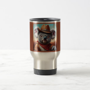Koala Cowboy Reisebecher