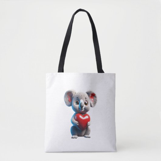 Koala Cuddle Tasche: Eine Touch der Liebe der Natu Tasche (Vorderseite)