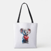 Koala Cuddle Tasche: Eine Touch der Liebe der Natu Tasche (Rückseite)