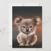 Koala Dankeskarte (Vorderseite)