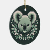 Koala-Dekoration / Koala-Hängededekoration Keramik Ornament (Rechts)