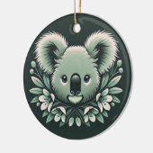 Koala-Dekoration / Koala-Hängededekoration Keramik Ornament (Links)