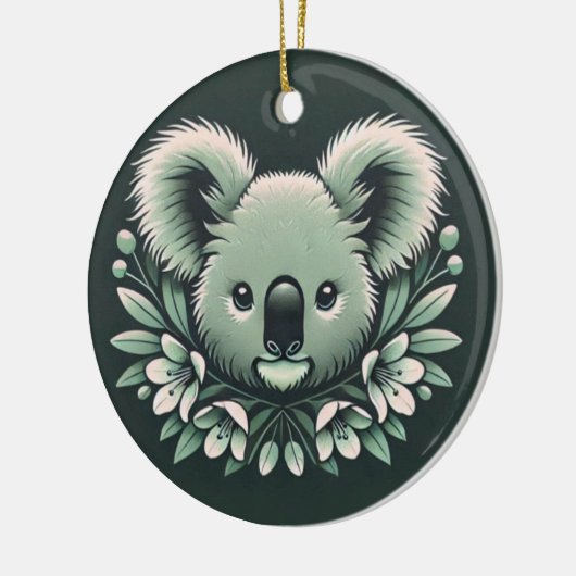 Koala-Dekoration / Koala-Hängededekoration Keramik Ornament (Links)