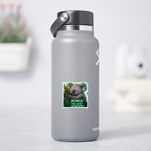 Koala Der Stille Introvertierte Cute Minimalis Aufkleber