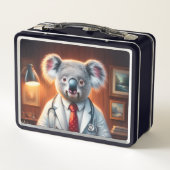Koala Doctor Metall Brotdose (Rückseite)