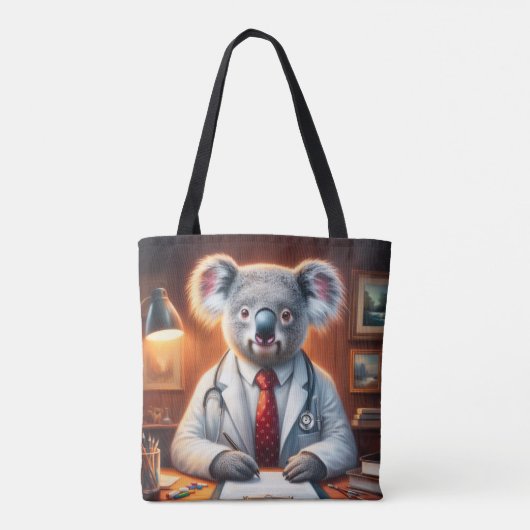 Koala Doctor Tasche (Rückseite)