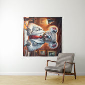 Koala Doctor Wandteppich (Beispiel (Horizontal))