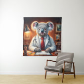 Koala Doctor Wandteppich (Beispiel)