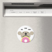 Koala Donut Diet Magnet (In Situ (Geschirrspüler))
