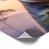Koala Doppelexposition Tierart Wildnis Poster (Ecke)