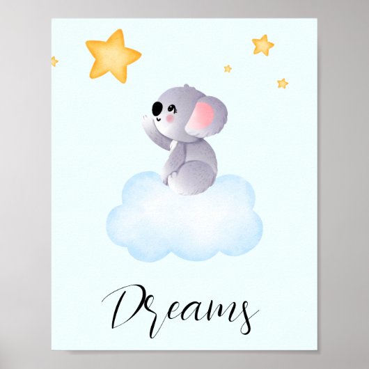 Koala Dreams Mauer Poster (Vorne)