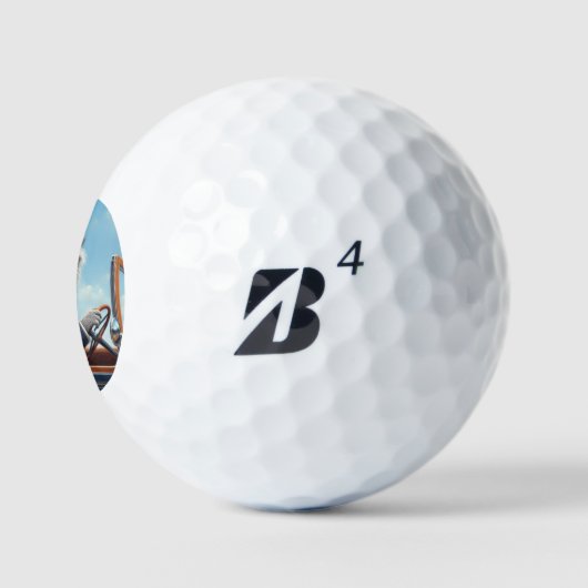 Koala Driving Golfball (Logo)