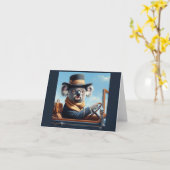 Koala Driving Karte (Gelbe Blume)