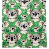 Koala Duschvorhang (Vorderseite)