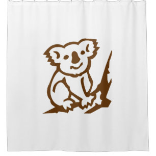 Koala Duschvorhang