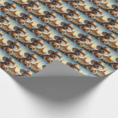Koala Eiffel Tower Geschenkpapier (Ecke)
