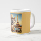 Koala Eiffel Tower Jumbo-Tasse (Vorderseite Rechts)