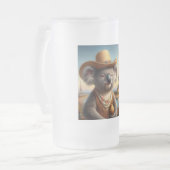 Koala Eiffel Tower Mattglas Bierglas (Vorderseite Links)