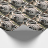 koala ein einmaliges Tier Geschenkpapier (Ecke)