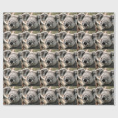 koala ein einmaliges Tier Geschenkpapier (Flach)