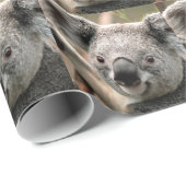 koala ein einmaliges Tier Geschenkpapier (Rolleneckpunkt)